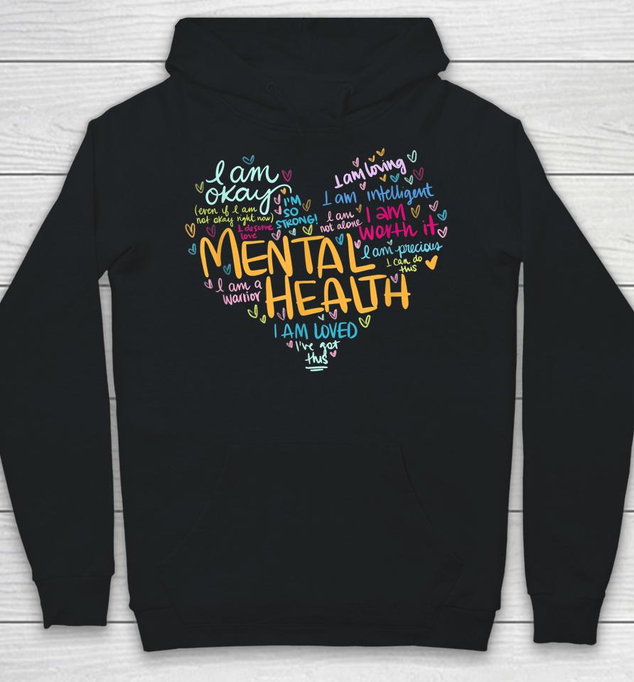 Mental Health Awareness Gifts Depression Hoodie