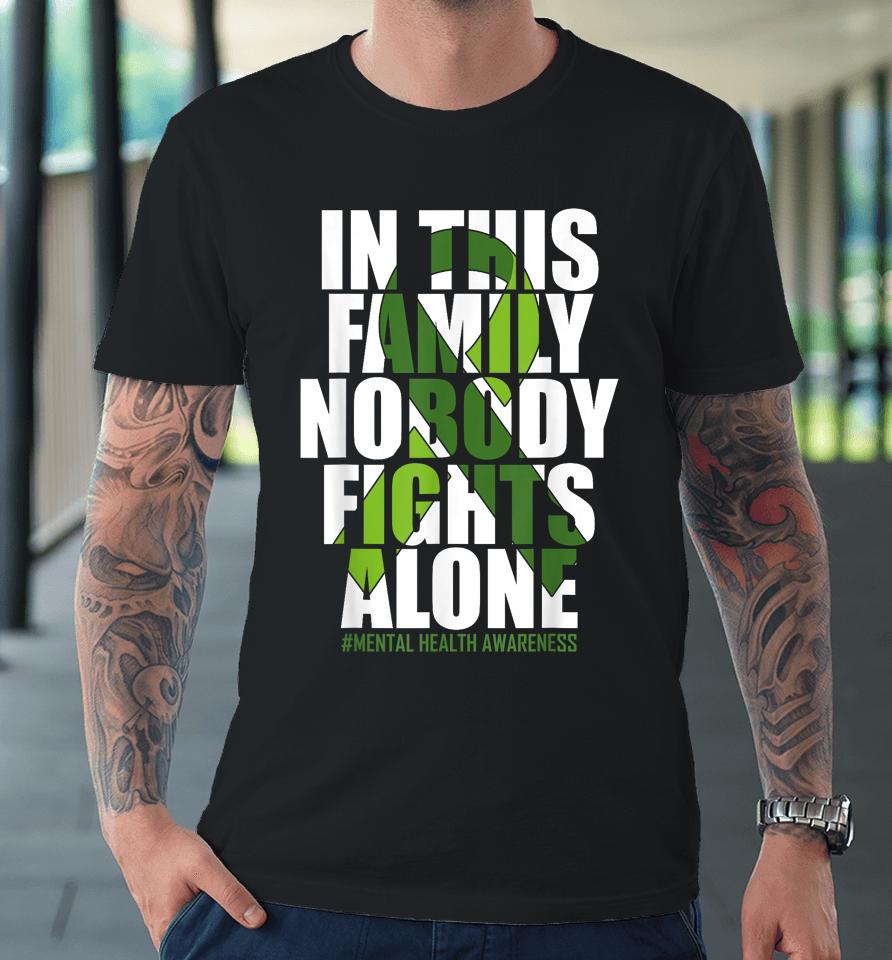 Mental Health Awareness Ribbon Family You Matter Kindness Premium T-Shirt