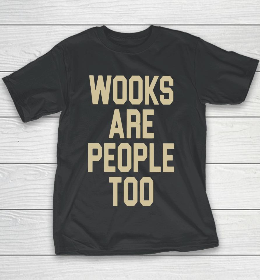 Merchcentral Store Andy Frasco Wooks Are People Too Youth T-Shirt