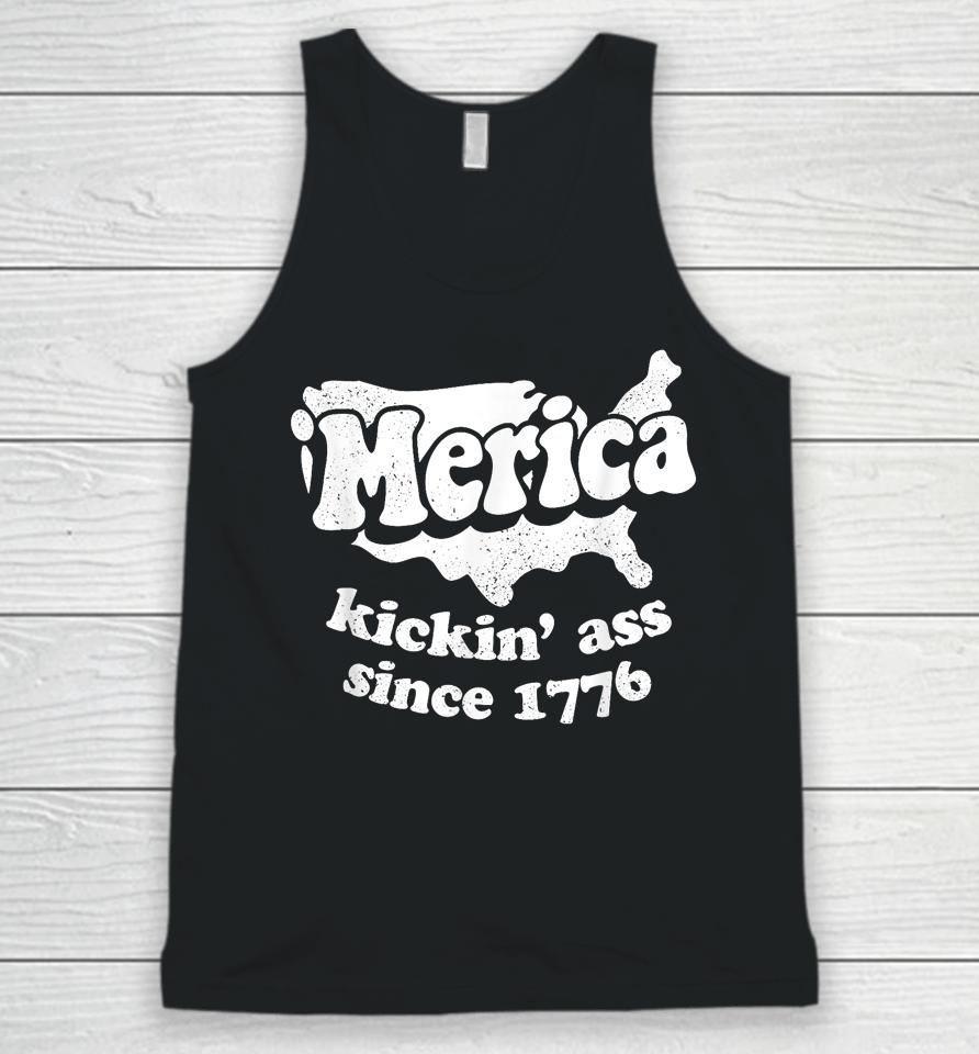 'Merica Kickin' Ass Since 1776, Independence Day Unisex Tank Top