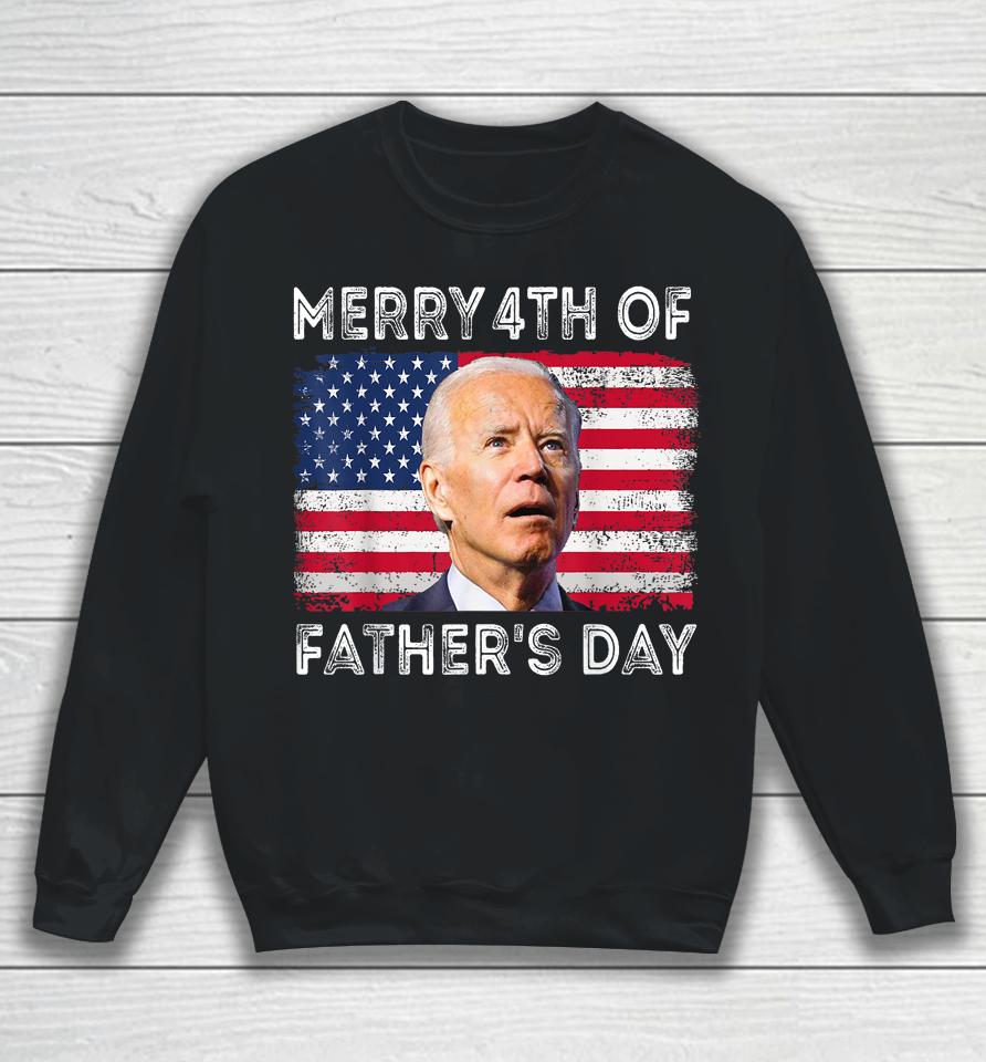 Merry 4Th Of July Shirt Father's Day 4Th Of July Sweatshirt