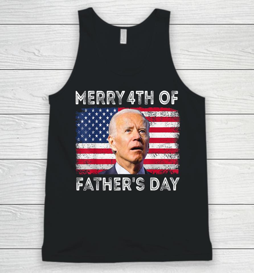 Merry 4Th Of July Shirt Father's Day 4Th Of July Unisex Tank Top
