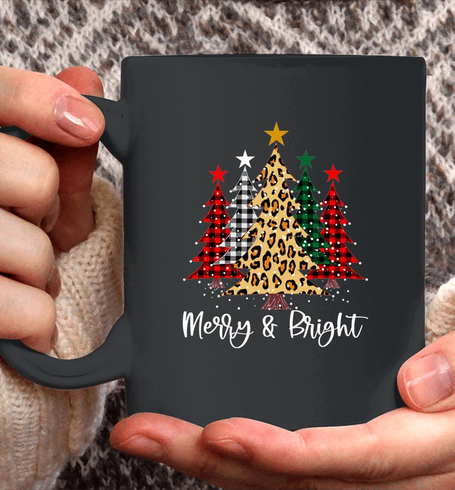 Merry And Bright Christmas Family Pajamas Matching Coffee Mug
