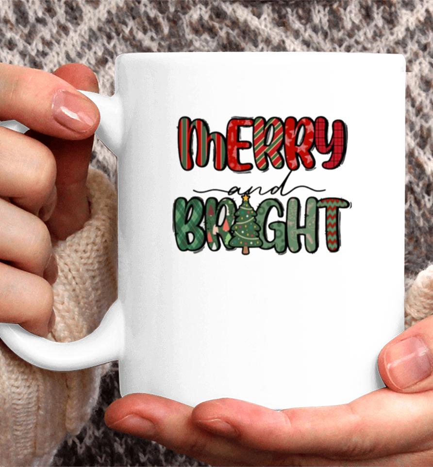 Merry And Bright Christmas Thanksgiving Coffee Mug