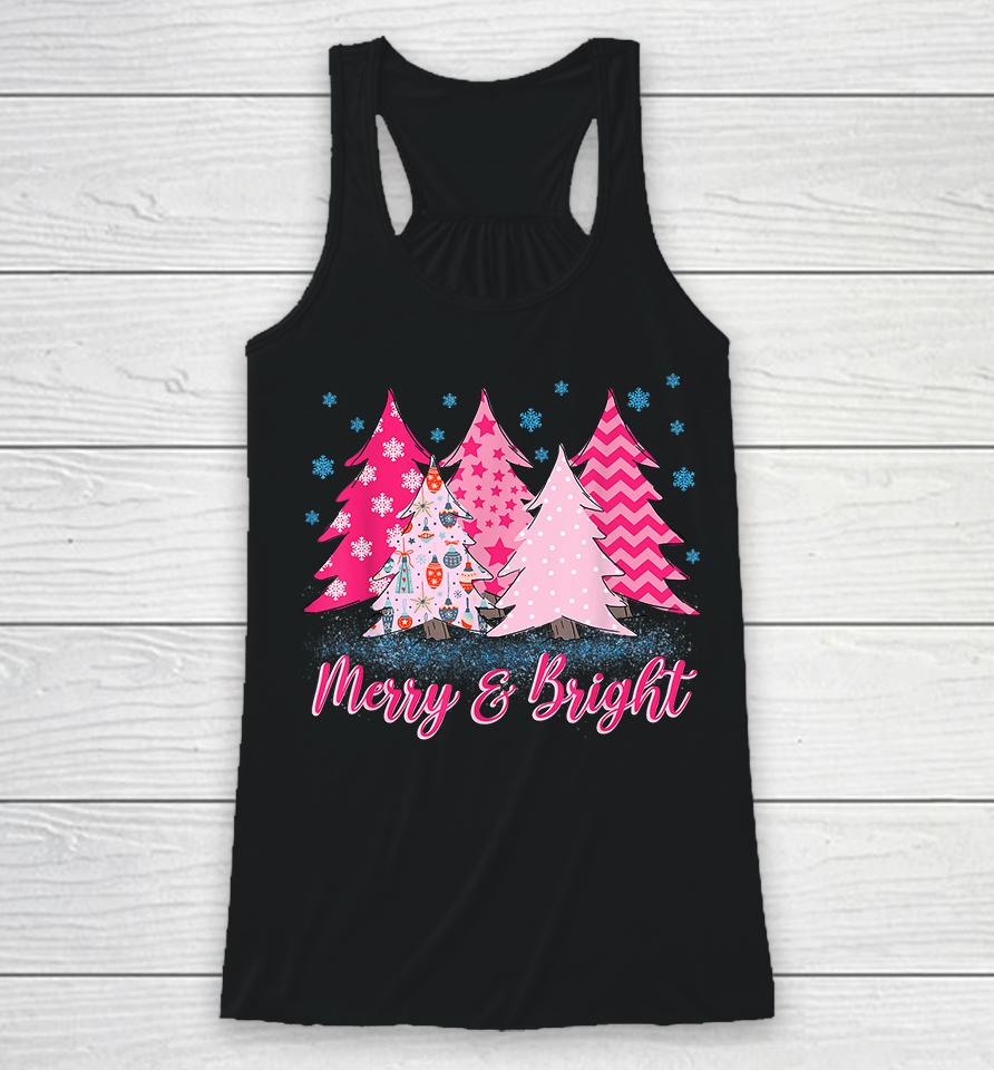 Merry And Bright Racerback Tank