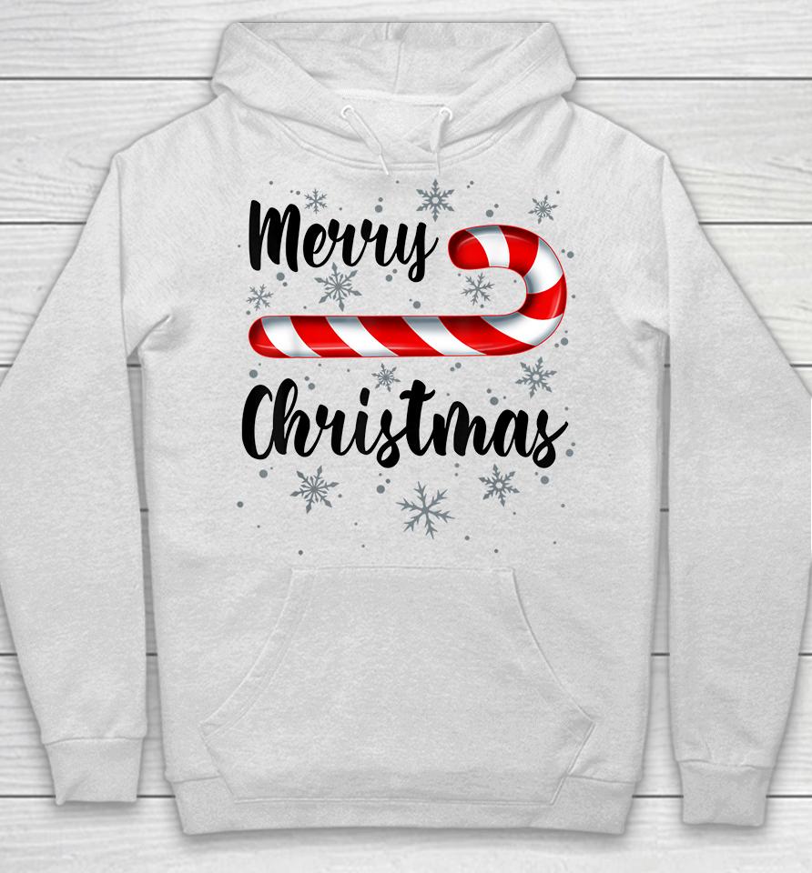 Merry Christmas Candy Cane Hoodie