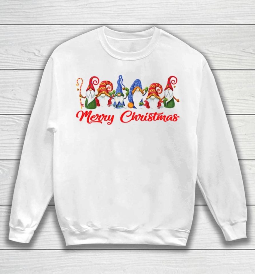 Merry Christmas Funny Gnomes Sweatshirt