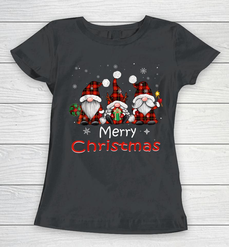 Merry Christmas Gnomes Women T-Shirt