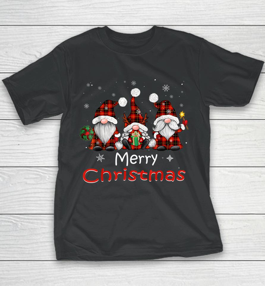 Merry Christmas Gnomes Youth T-Shirt