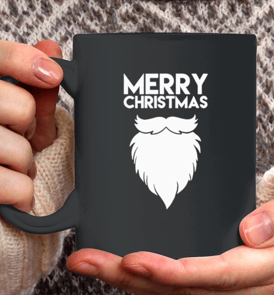 Merry Christmas Quote Santa’s Beard Coffee Mug
