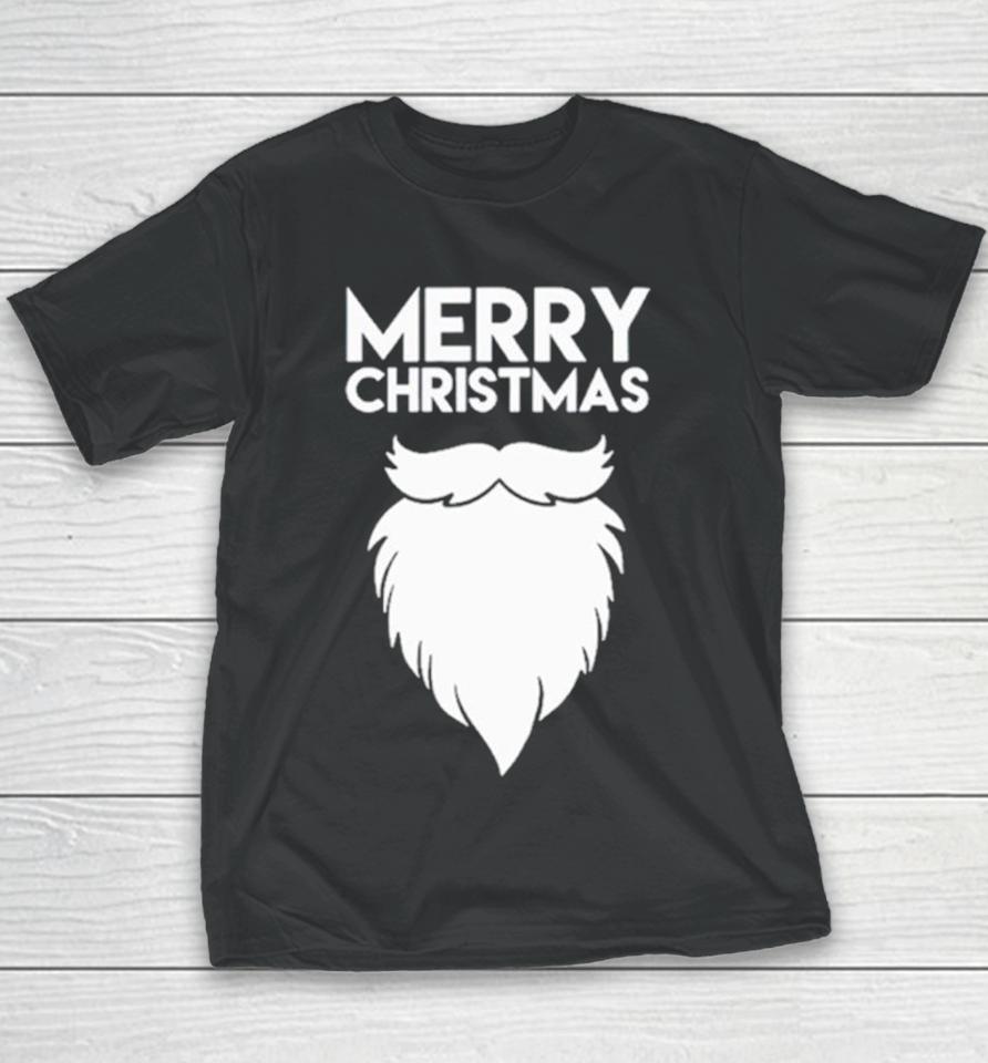 Merry Christmas Quote Santa’s Beard Youth T-Shirt