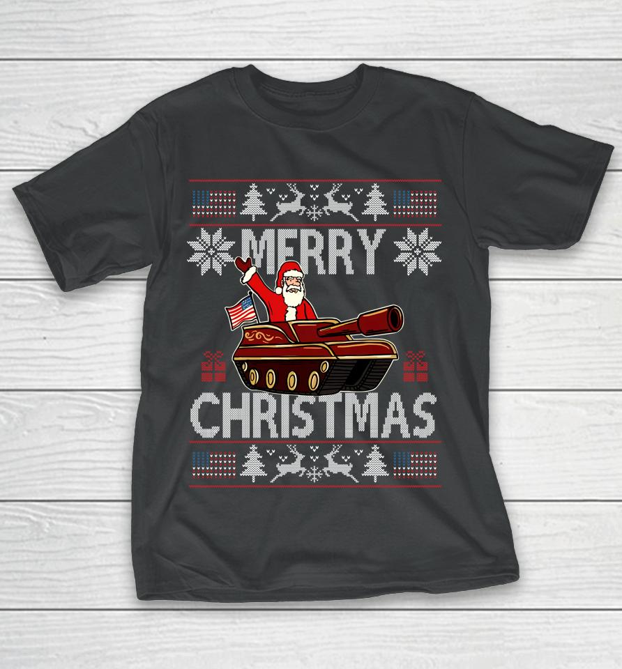 Merry Christmas Santa Claus Tank Ugly T-Shirt