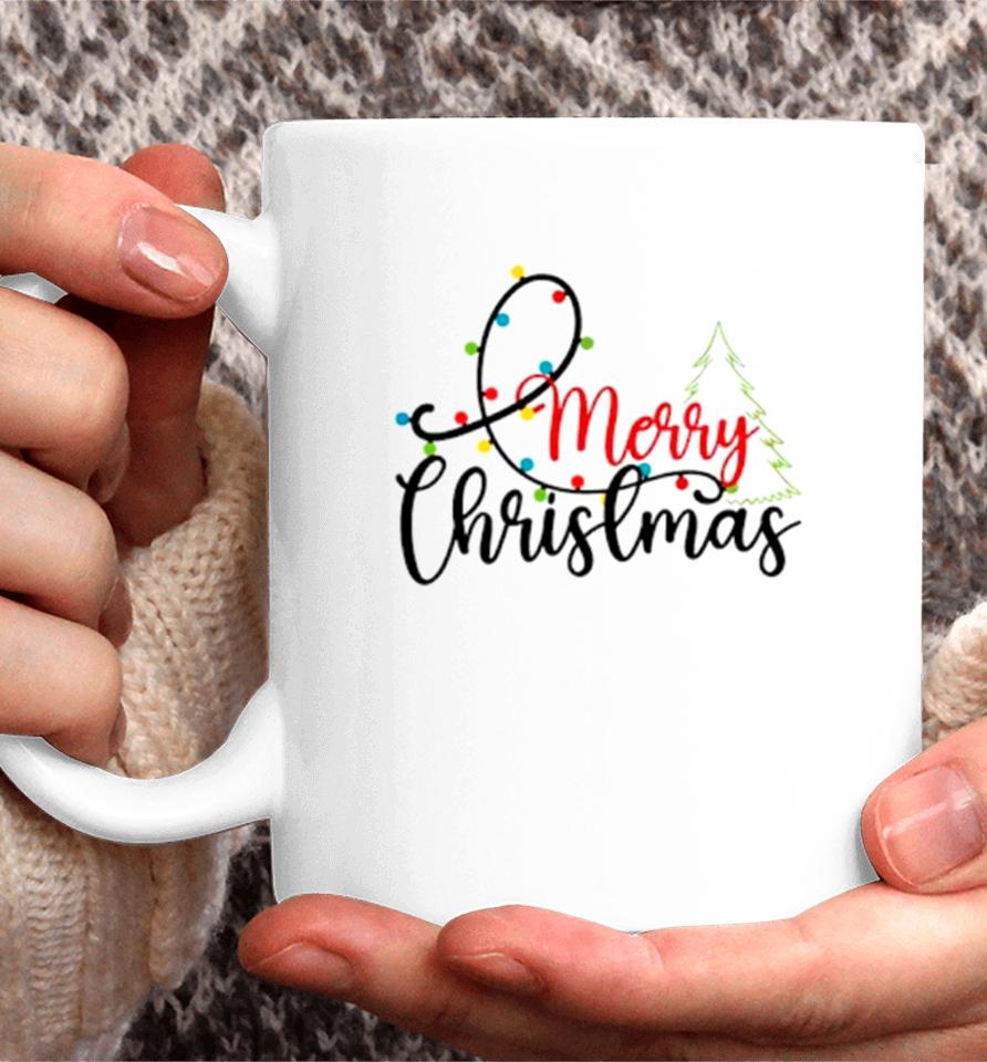 Merry Christmas Tree Christmas Holiday Coffee Mug