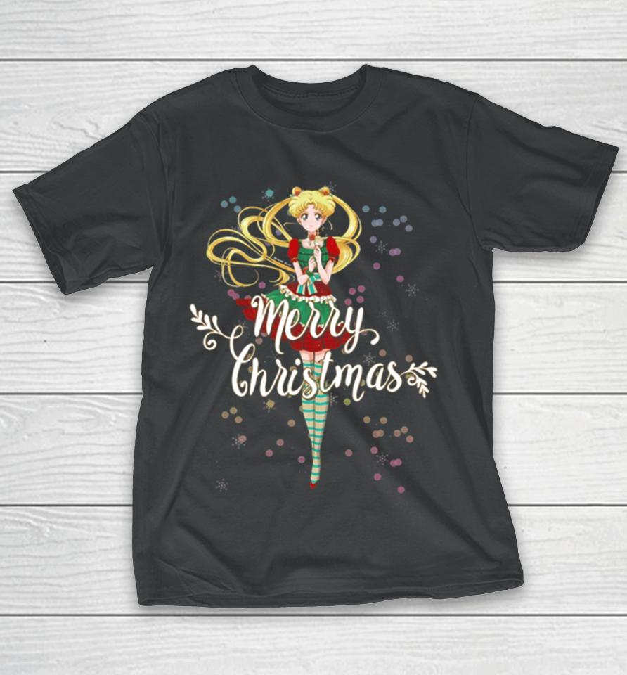 Merry Sailor Moon Christmas Usagi T-Shirt
