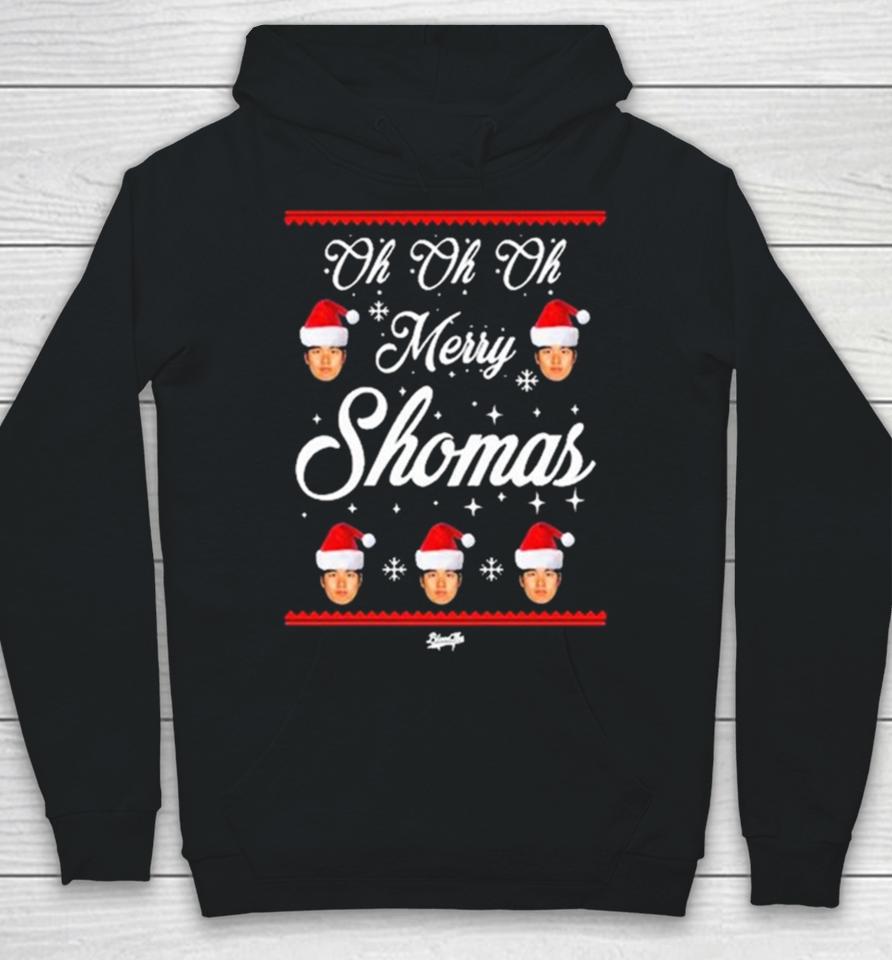 Merry Shomas Shohei Ohtani Santa Ugly Christmas Sweater 2023 Hoodie