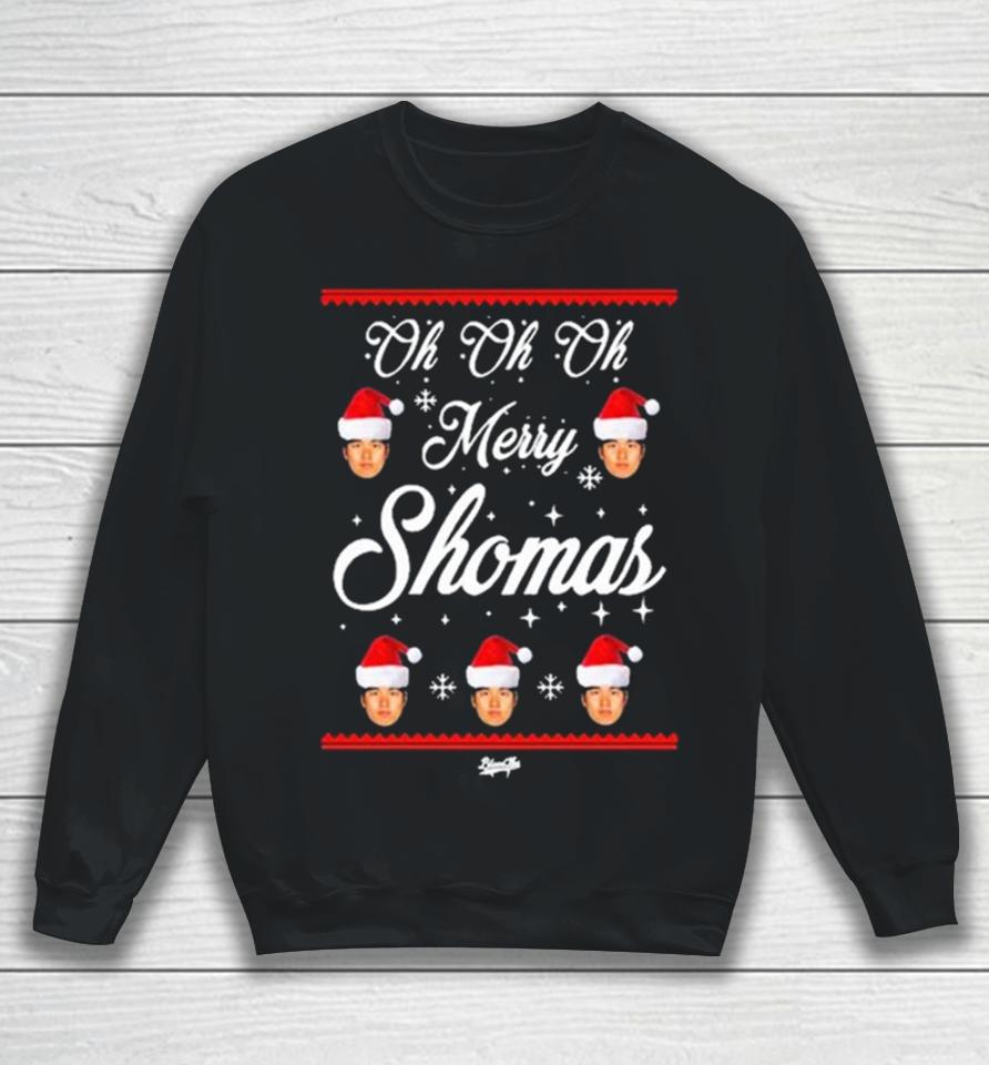 Merry Shomas Shohei Ohtani Santa Ugly Christmas Sweater 2023 Sweatshirt
