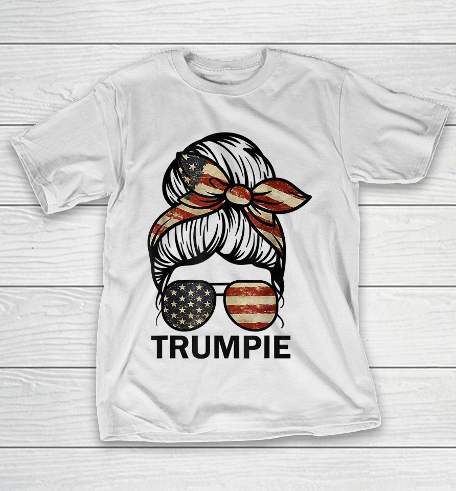 Messy Bun Trumpie T-Shirt