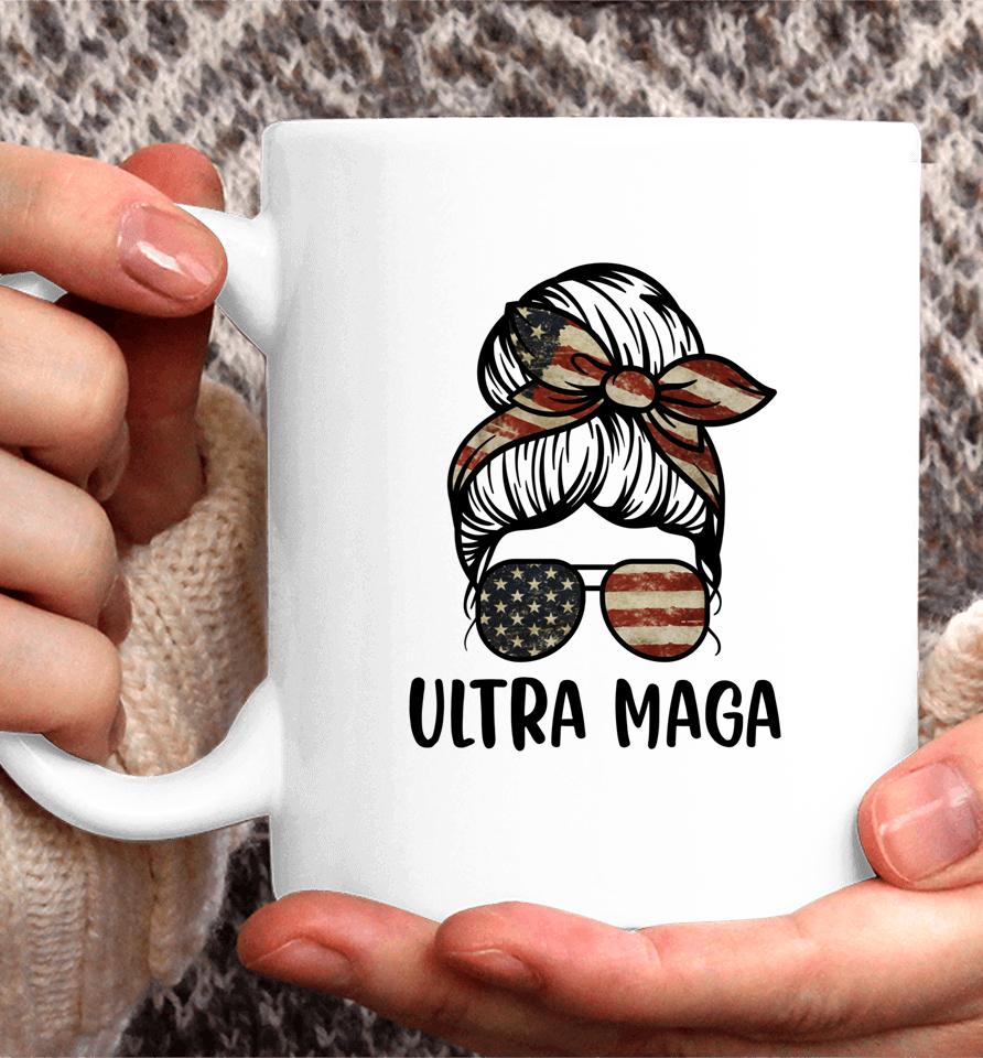 Messy Bun Ultra Maga Coffee Mug