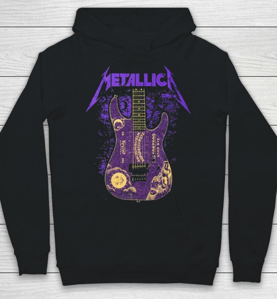 Metallica Kirk Hammett Purple Ouija Guitar Hoodie