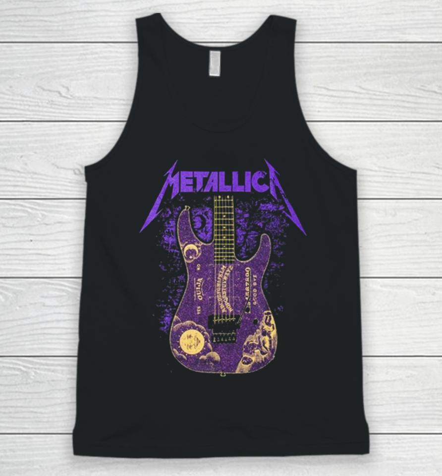 Metallica Kirk Hammett Purple Ouija Guitar Unisex Tank Top