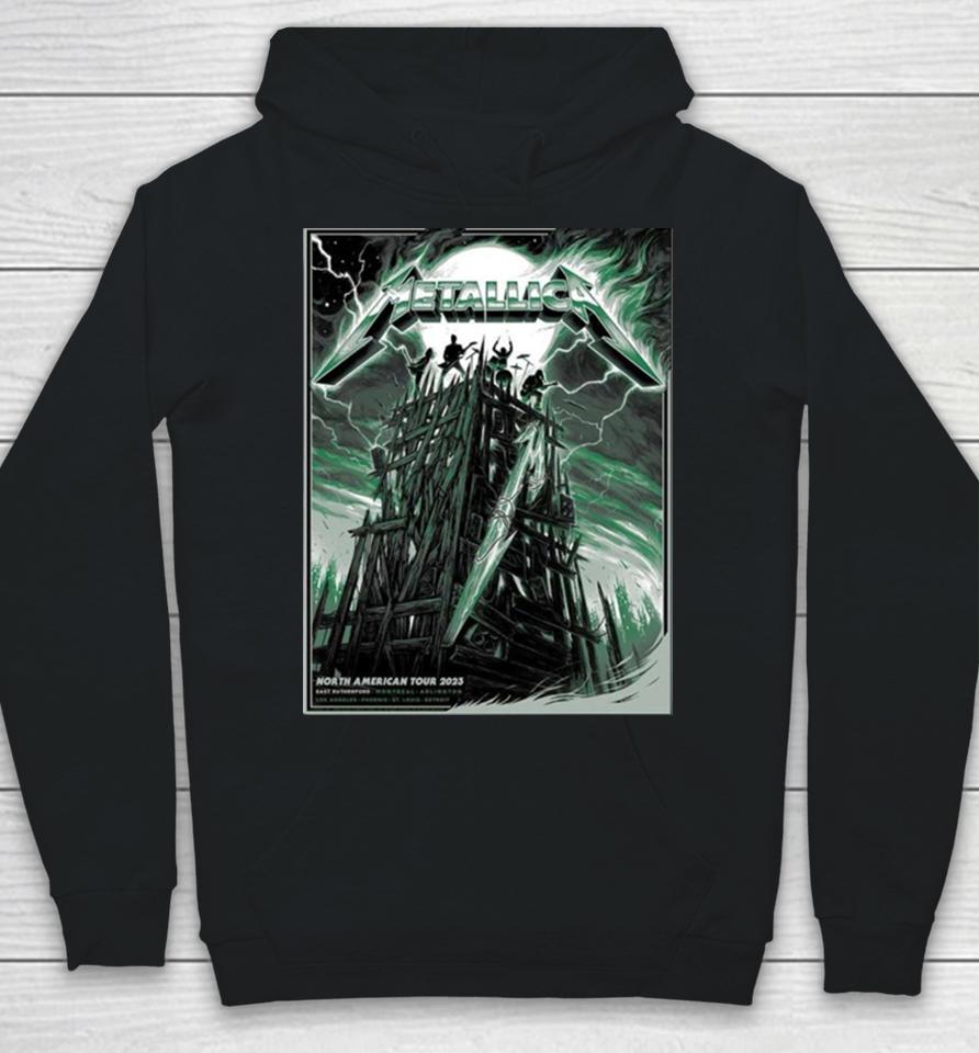 Metallica North American Tour 2023 M72 East Rutherford Nj Usa 4 And 6 August Fan Gifts Hoodie