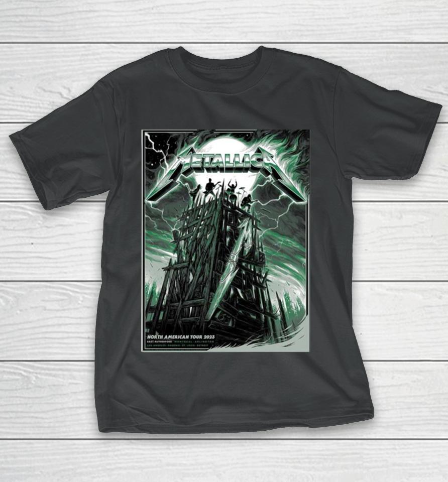 Metallica North American Tour 2023 M72 East Rutherford Nj Usa 4 And 6 August Fan Gifts T-Shirt