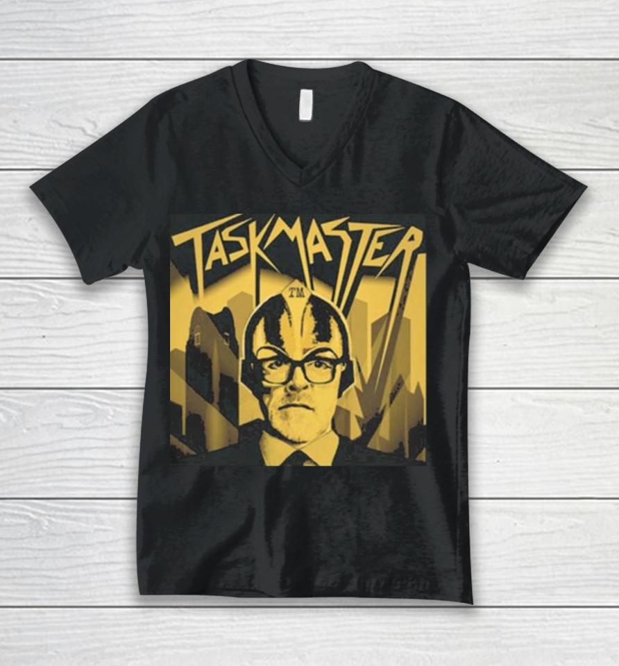 Metropolis Greg Davies Taskmaster Unisex V-Neck T-Shirt