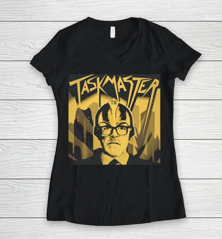 Metropolis Greg Davies Taskmaster Women V-Neck T-Shirt