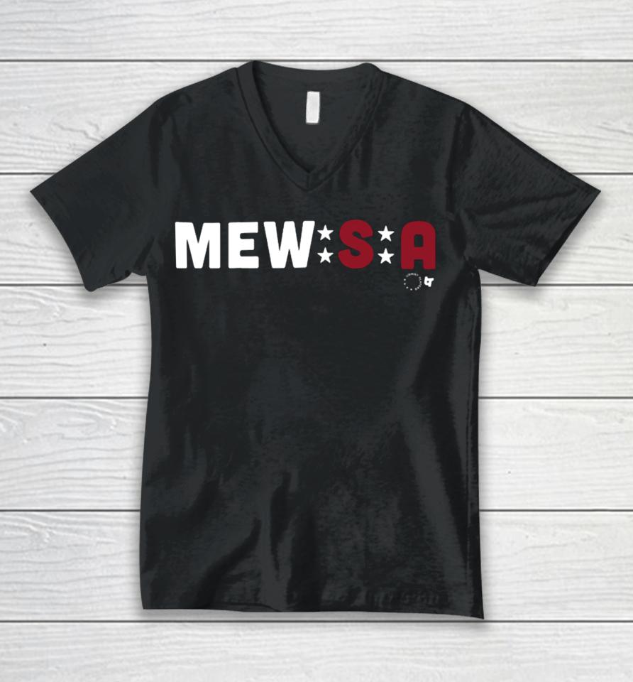 Mew-S-A Unisex V-Neck T-Shirt