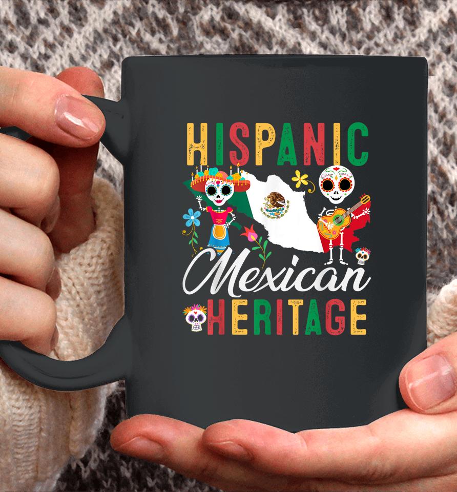 Mexican Flag Hispanic Heritage Month Mexico Latina Coffee Mug