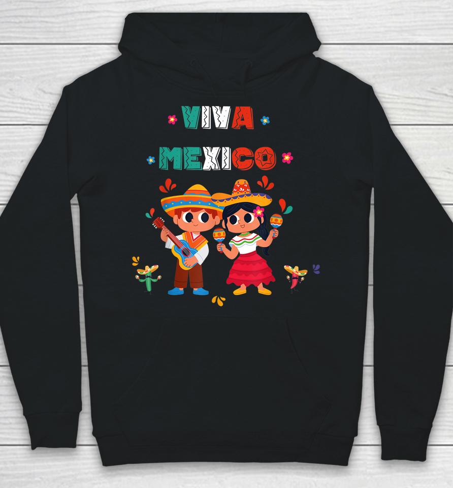 Mexican Independence Day Maracas September 16 Toddler Hoodie