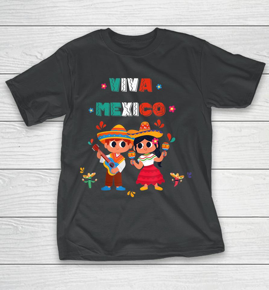 Mexican Independence Day Maracas September 16 Toddler T-Shirt