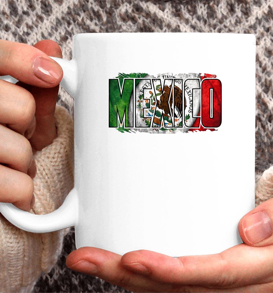 Mexican Independence Day Mexico Flag Eagle Coffee Mug