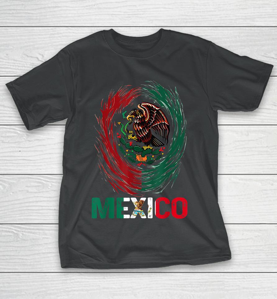 Mexican Viva Mexico Independence Day Flag T-Shirt