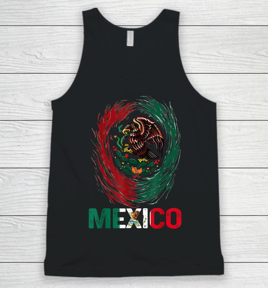 Mexican Viva Mexico Independence Day Flag Unisex Tank Top