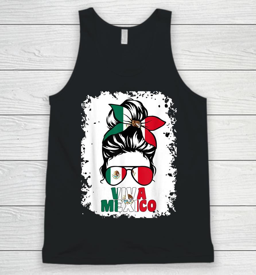 Mexican Viva Mexico Independence Day Mexican Flag Pride Unisex Tank Top