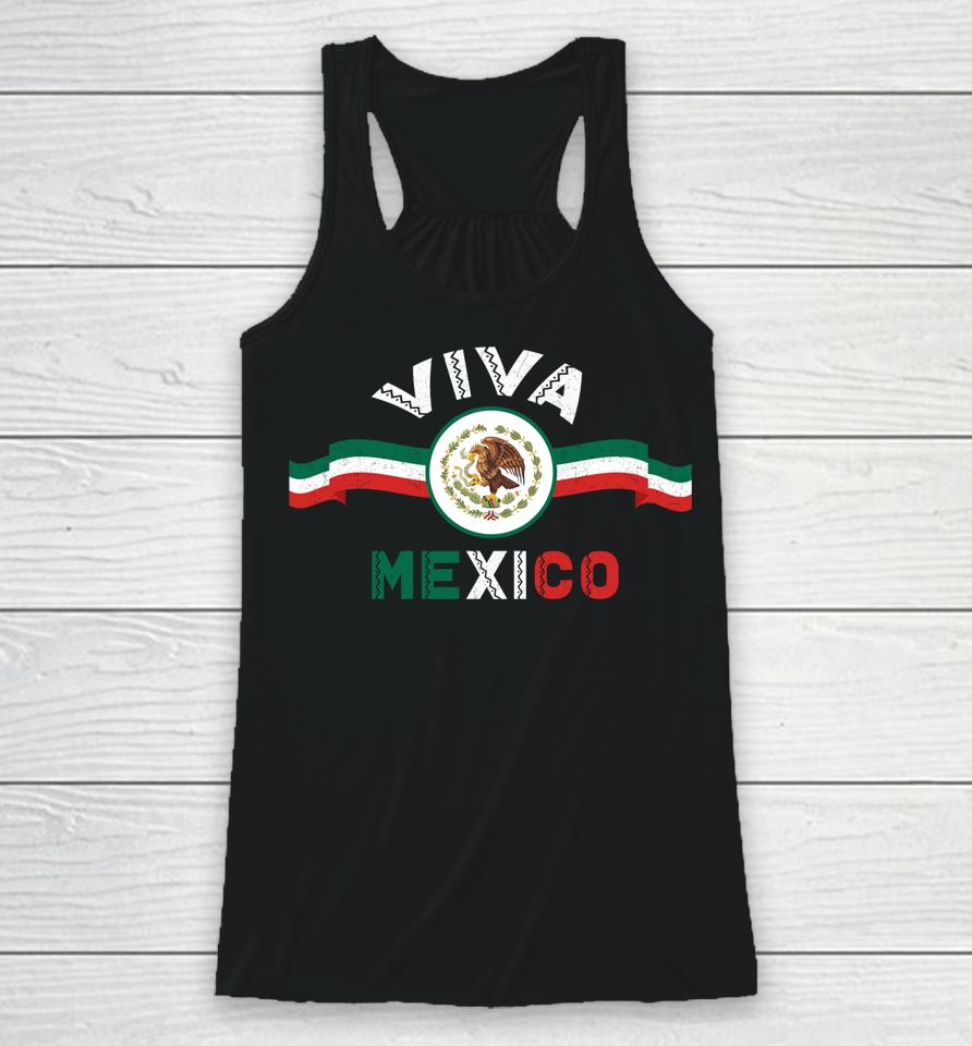 Mexico Mexican Flag Mexico Pride Racerback Tank