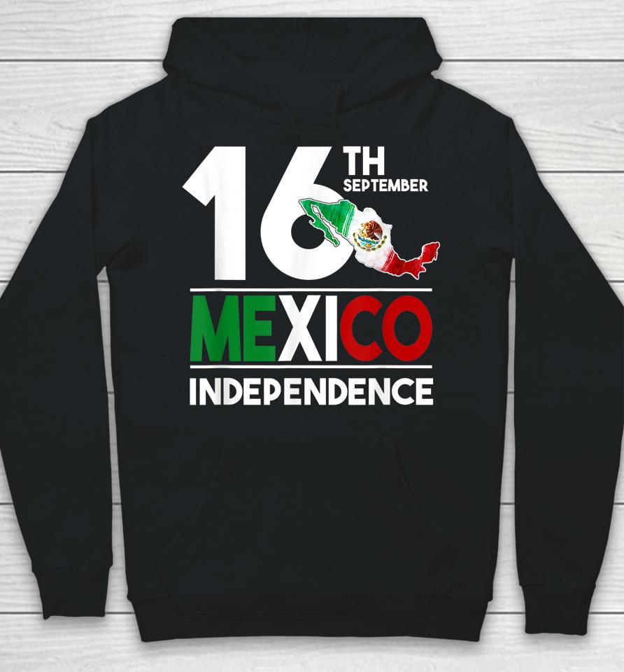 Mexico Pride Independence Day Mexican Flag Hoodie