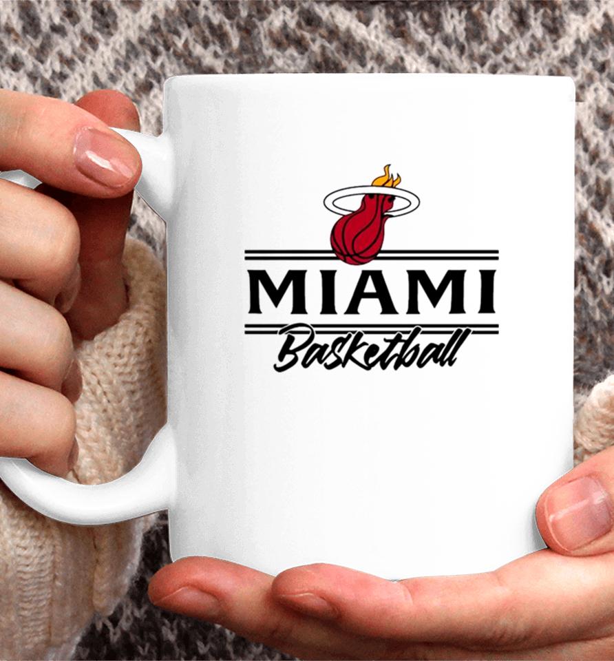 Miami Basketball Logo Nba Team Coffee Mug