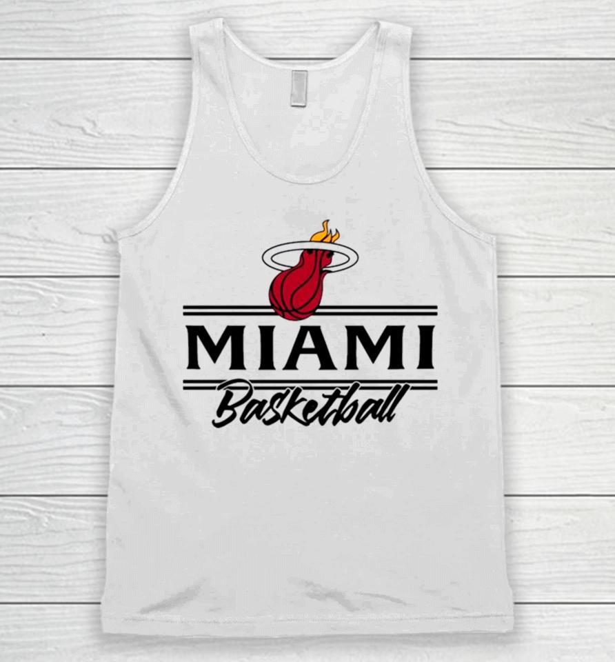 Miami Basketball Logo Nba Team Unisex Tank Top