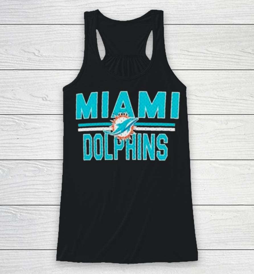 Miami Dolphins Mesh Team Graphic Racerback Tank