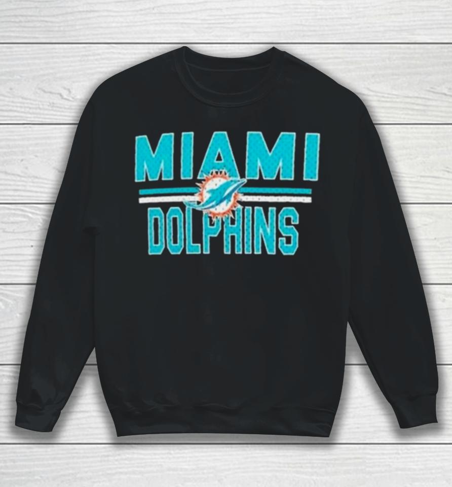 Miami Dolphins Mesh Team Graphic Sweatshirt