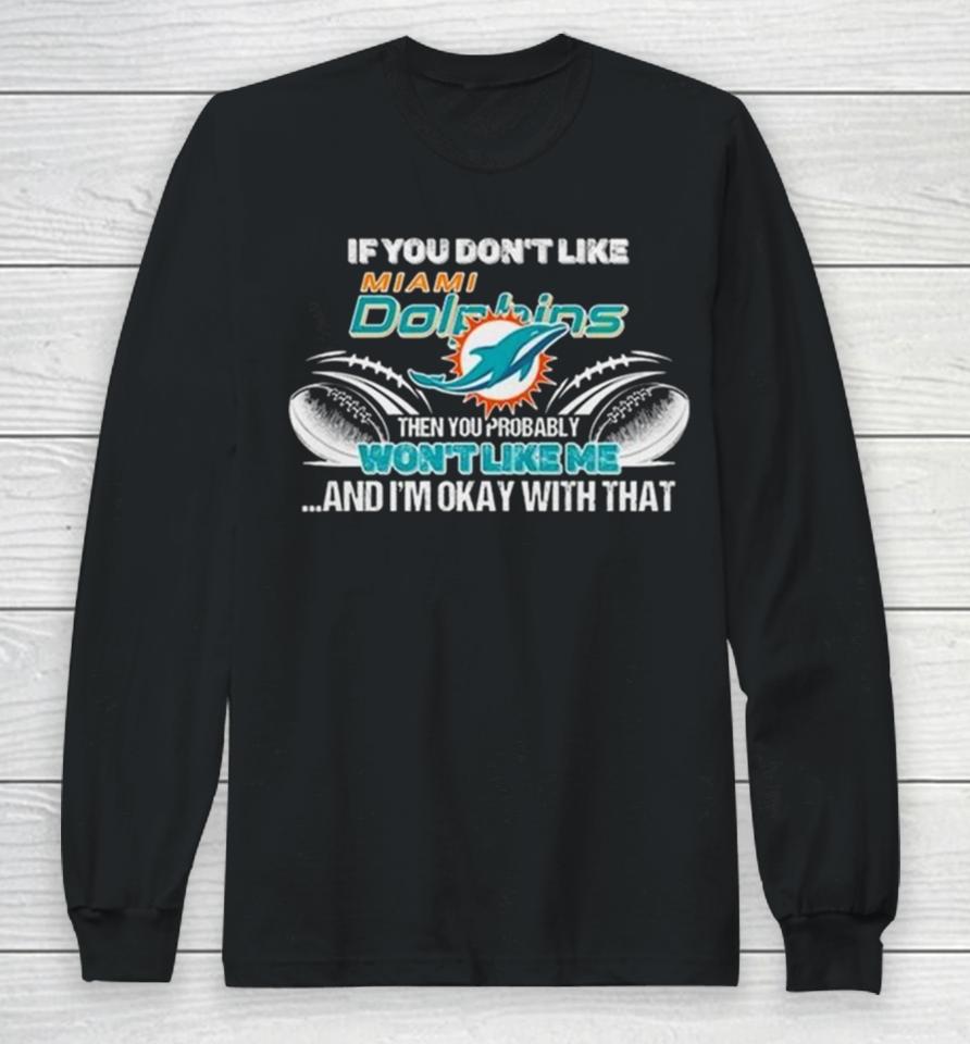 Miami Dolphins Nfl 2024 American Football Conference Long Sleeve T-Shirt