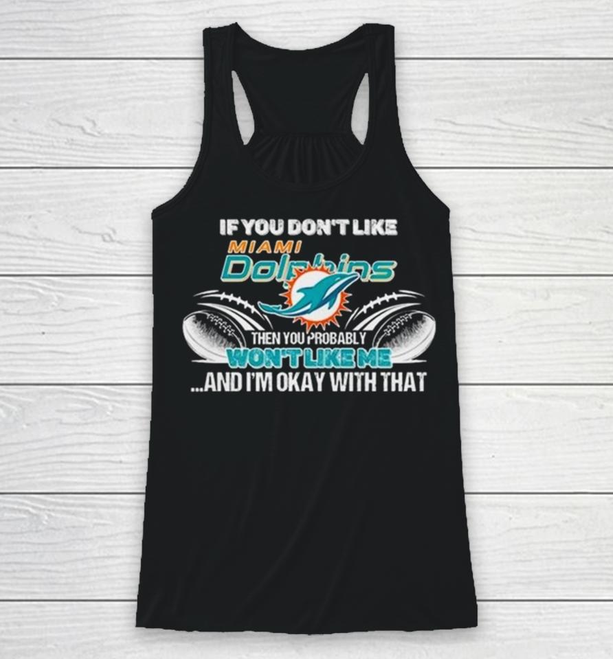 Miami Dolphins Nfl 2024 American Football Conference Racerback Tank