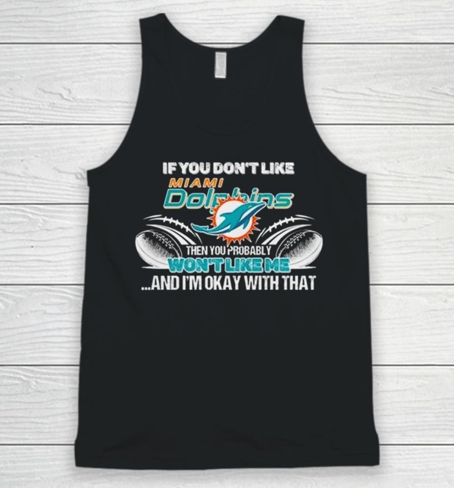 Miami Dolphins Nfl 2024 American Football Conference Unisex Tank Top
