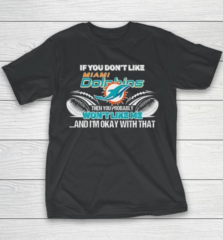 Miami Dolphins Nfl 2024 American Football Conference Youth T-Shirt