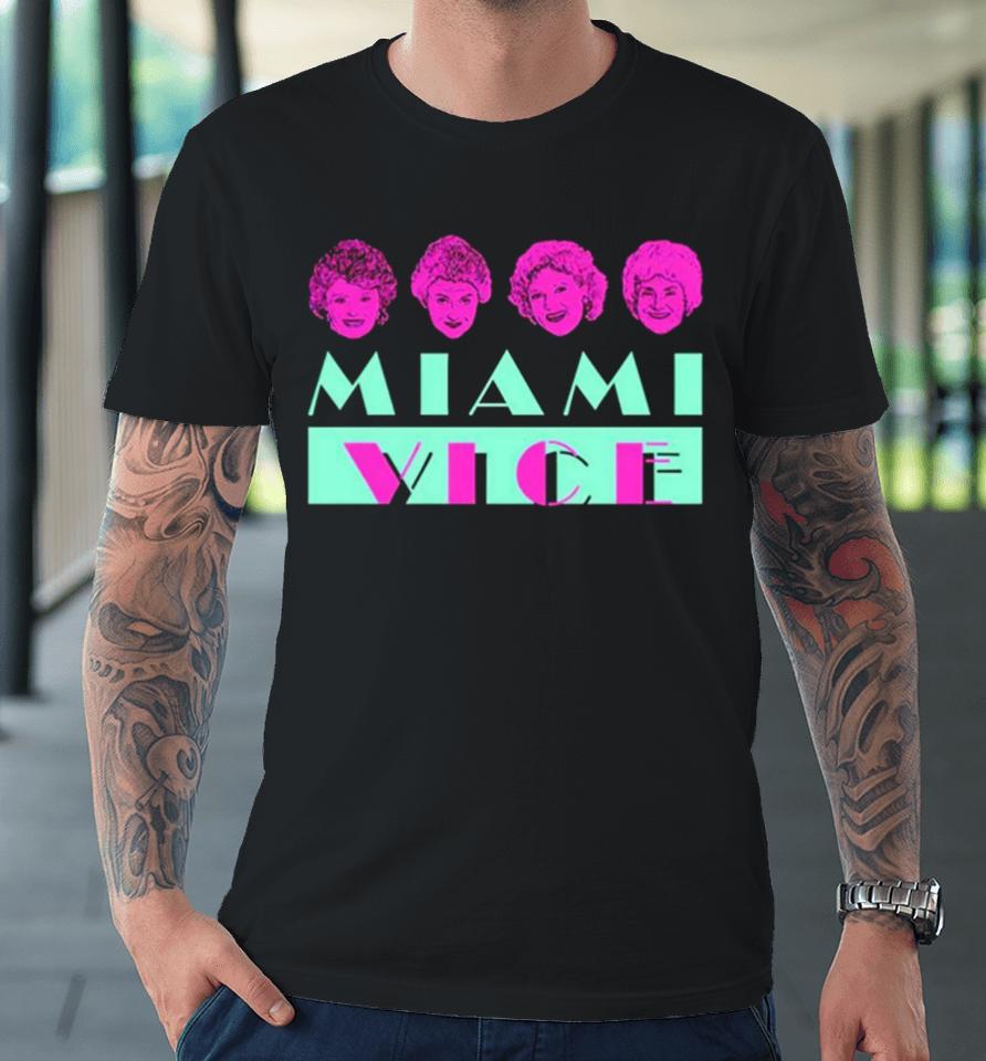 Miami Golden Vice Premium T-Shirt