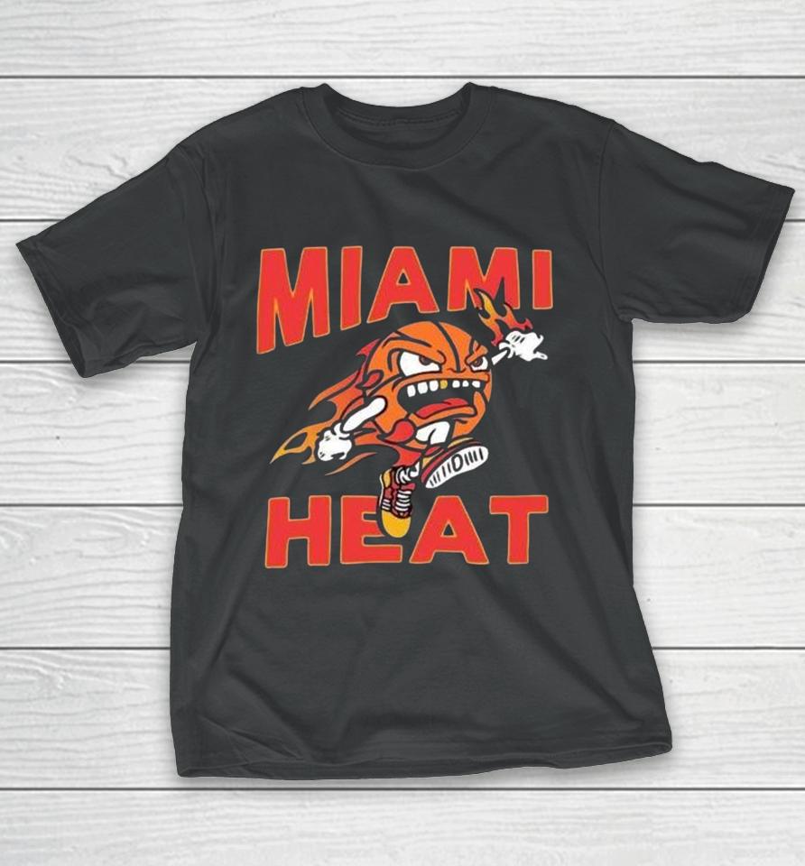 Miami Heat Basketball Hot Fire T-Shirt