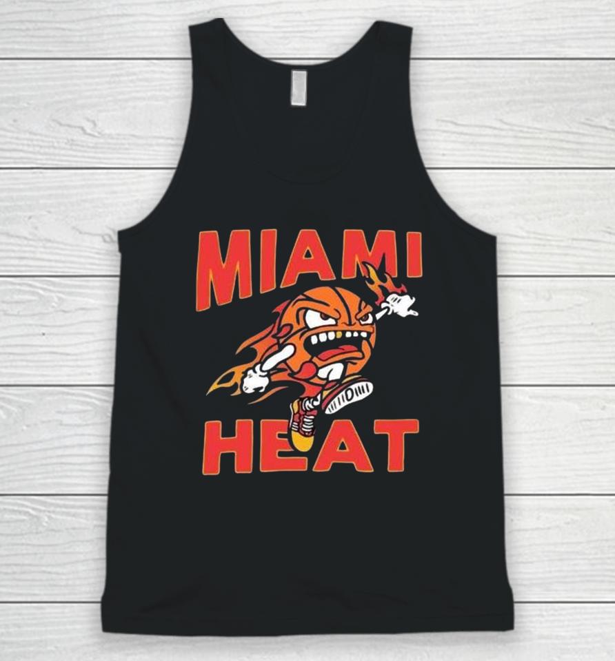 Miami Heat Basketball Hot Fire Unisex Tank Top