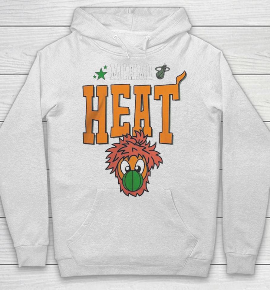 Miami Heat Merch Miami Heat Basketball Nba Team Mascot Hoodie